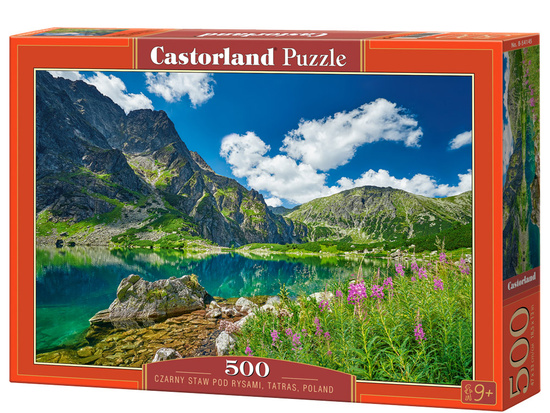 Puzzle 500-elementów Czarny Staw pod Rysami, Tatras, Poland B-54145 