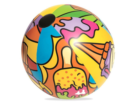 Bestway Inflatable beach ball COLOURFUL large 91cm 31044