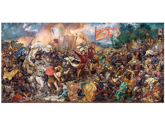 Puzzle 4000 elementów The Battle of Grunwald Jan Matejko Art Collection