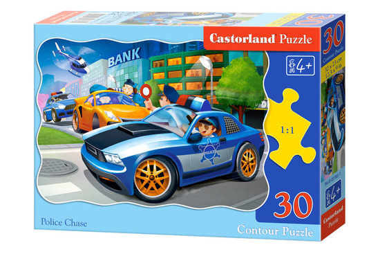 Puzzle 30 pieces Police Chase