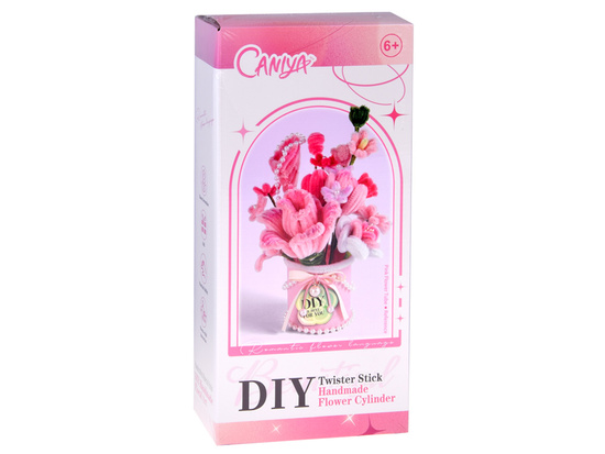 DIY Creative Kit Create Fabric FLOWERS in a Handmade Vase ZA5866