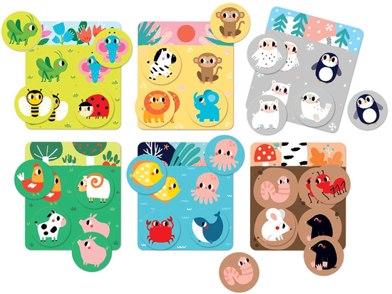 CzuCzuLotto Educational animals game ZA4061