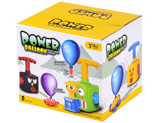 Balloon launcher with a pump + car ZA3730