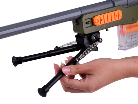 Large sniper rifle, cartridges, shells, sight, magazine ZA4632
