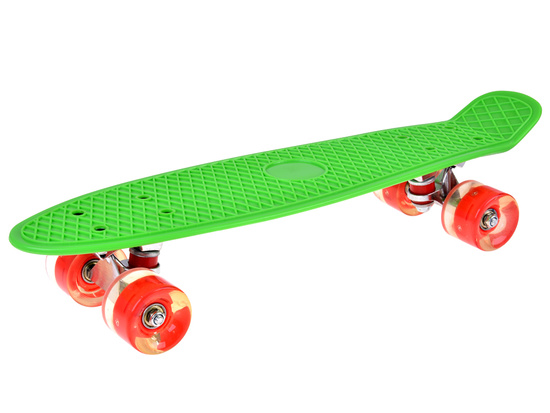 LED Skateboard with Light-Up Wheels for Skatepark Riding SP0825