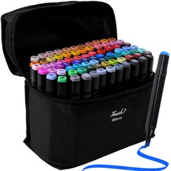 A set of alcohol markers FELT TIPS 80 pcs AP0003