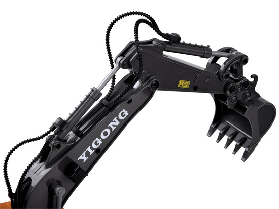 Excavator on crawlers controlled by remote control RC0599
