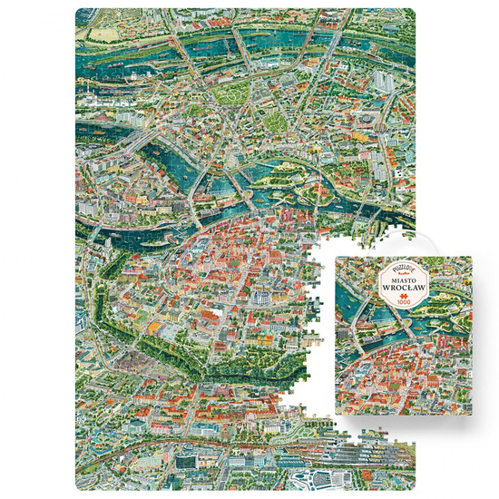 CzuCzu Puzzlove City of Wrocław 1000 pieces ZA6108