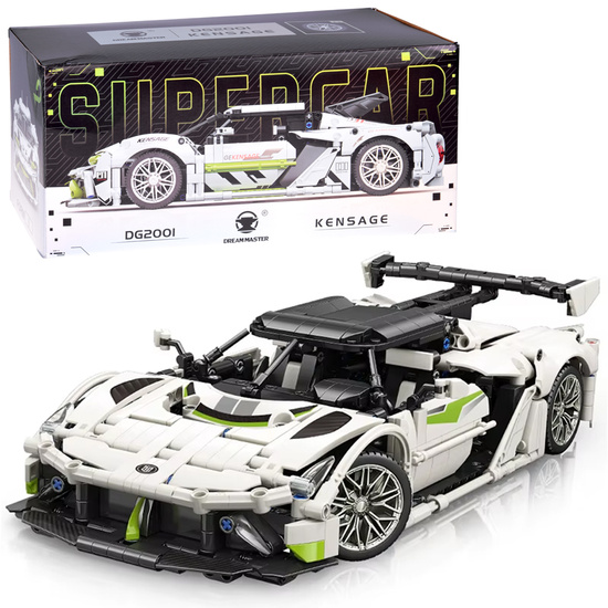 Klocki techniczne 2w1 auto sportowe statek kosmiczny 1091ele ZA5731
