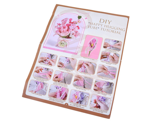 DIY Creative Kit Create Fabric FLOWERS in a Handmade Vase ZA5866