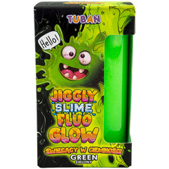 Tuban Jiggle Slime Fluo glow green glow in the dark 430g ZA5655