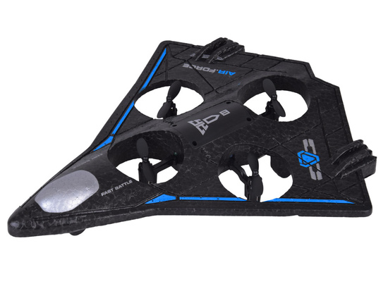 Remote Controlled Lightweight Drone with LED Effects and 360° Stunts RC0751