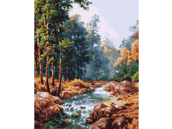 Painting by numbers 40x50 cm KHO2882 Carpathian fountain AP0076