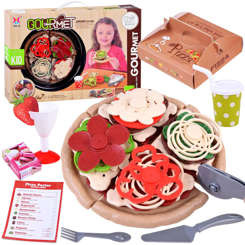 Make PIZZA in pieces fun at the cook ZA3775