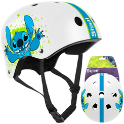 Adjustable M helmet for children Disney Stitch for bike scooter roller skates SP0844