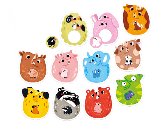 CzuCzu First Family Puzzle ZA6102