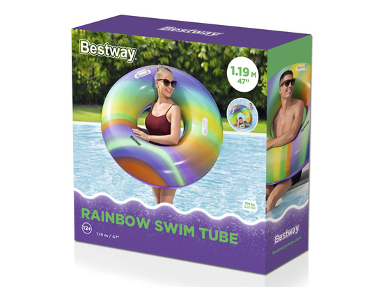 Bestway Rainbow Swimming Circle 1.19m 36352
