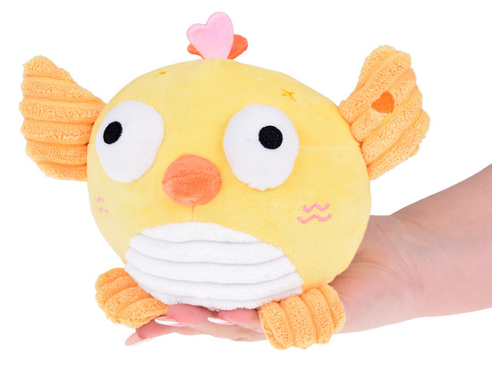 Plush interactive bird ball. Records plays melodies vibrates ZA5575