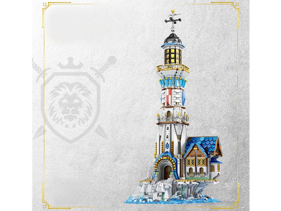 Reobrix Licensed Building Blocks Medieval Lighthouse 2966pcs ZA5805
