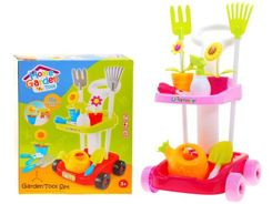 Kit gardener with watering cart rakes ZA1973