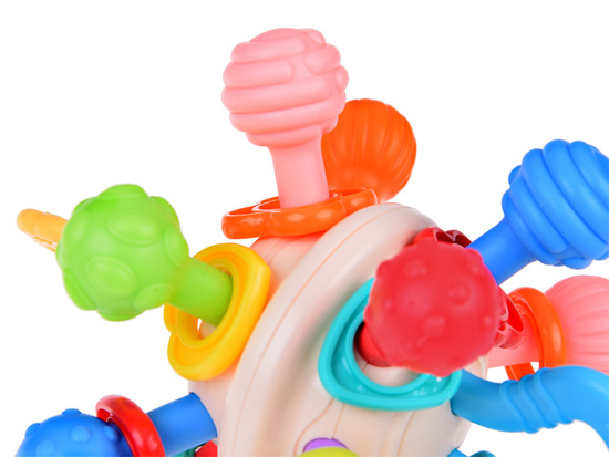 Baby teether Round ball with studs of various textures ZA4997