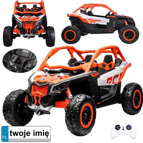 Duże auto Buggy Can-am Maverick terenowy pojazd 2osobowy PA0287