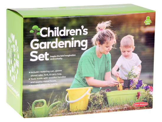 Little gardener's set: gardening tools + cactus set ZA5920