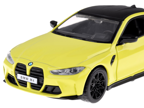 Metal car model BMW M4 scale 1:32 sounds of light ZA4617