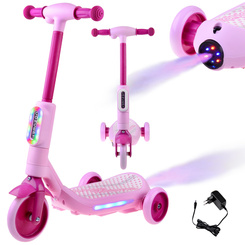 Jet Electric Scooter for Kids with DISCO Music and Steam SP0840