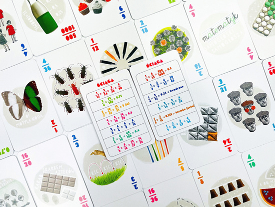 Captain Science EDUseries. Fractions. Card Game GR0818