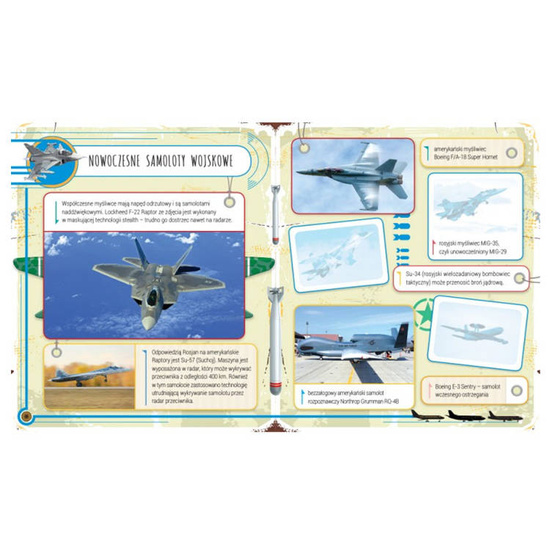 Album with stickers Airplanes KS0480