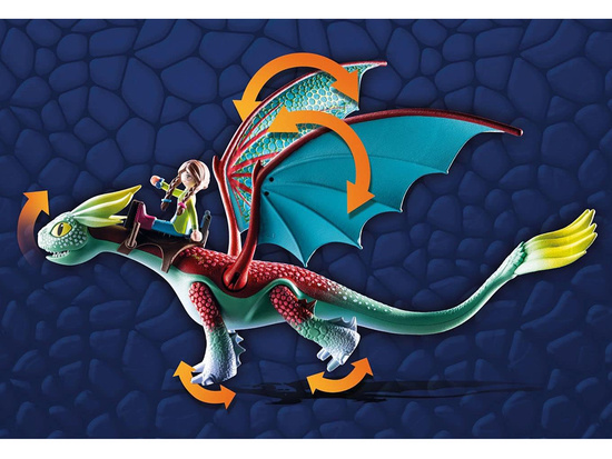 Playmobil 71083- Dragon Figure. Set of 14 pieces ZA5998