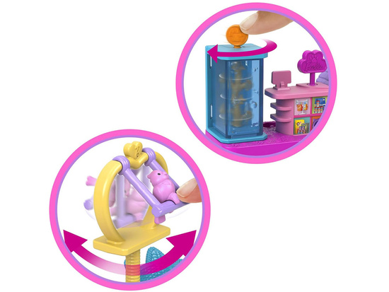 Mattel Mini Barbie Land Veterinarian Doll + Pets and Accessories ZA6041 A