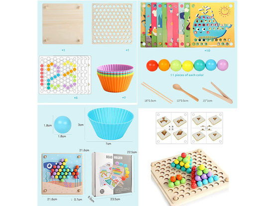 Puzzle Mosaic Beads Balls Puzzle ZA4438