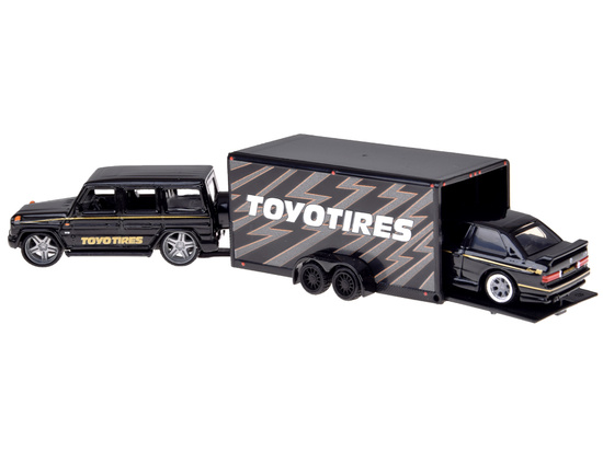Licensed metal cars 1:64 Mercedes-Benz G 1988 and BMW M3 E30 ZA5960