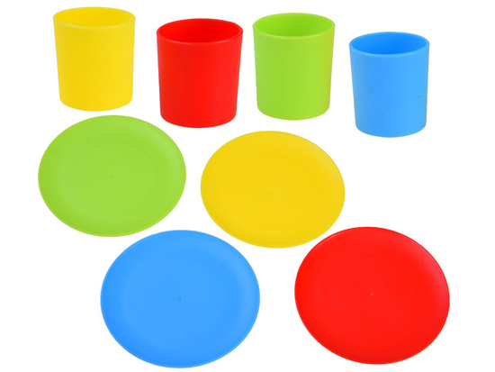 Plastic set of pots + dryer 28 pcs ZA4450