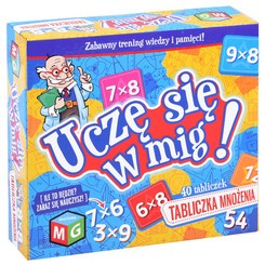 Multigra Gra edukacyjna Tabliczka mnożenia - Uczę się w mig GR0395