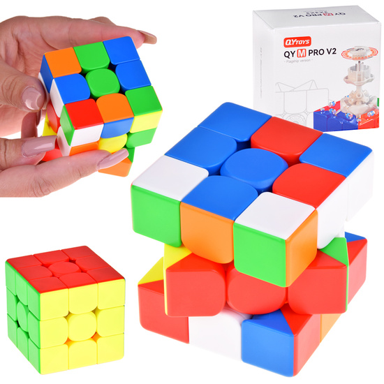 Gra logiczna ŁAMIGŁÓWKA - kostka magnetyczna 3x3x3 GR0760