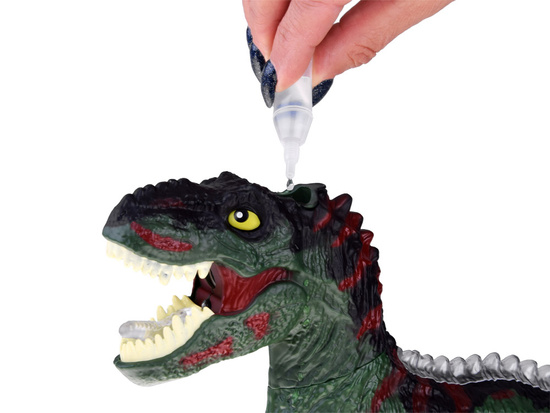 Gesture-controlled dinosaur + RC remote control 2in1 breathes roars shines dances RC0625 ZI
