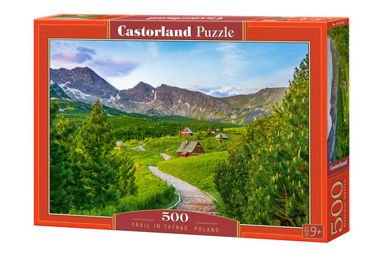 Puzzle 500 pieces Trail in Tatras, Poland