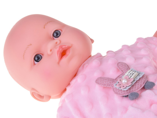 Interactive soft baby doll babbles and laughs 40 cm ZA5836