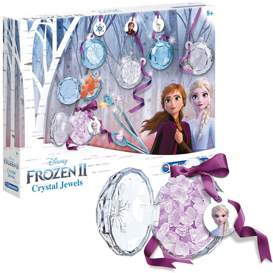 Clementoni jewelry making set necklace crystals FROZEN ZA5989