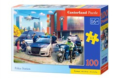Puzzle 100 pieces police station