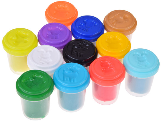 Plasticine Plasticine set of 12 pieces colored plasticine ZA5176