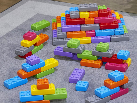 Construction blocks Bricks Junior 110-pieces. ZA4891