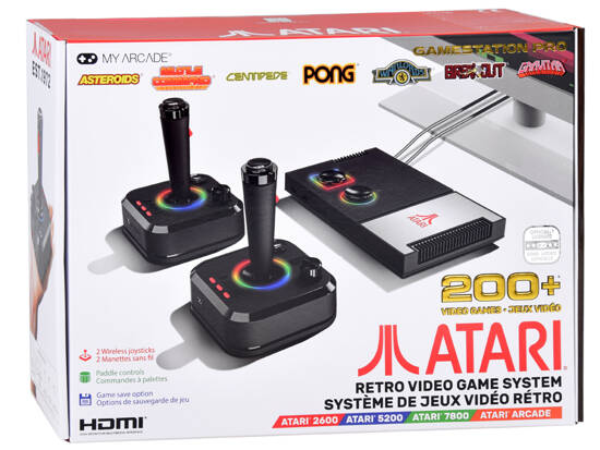 ATARI Kultowa Retro Konsola telewizyjna ponad 200 oryginalnych gier