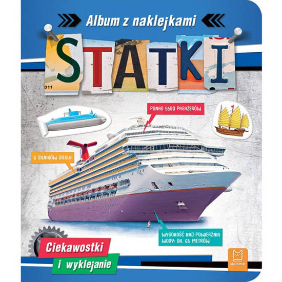 Aksjomat Album z naklejkami Statki. KS0635