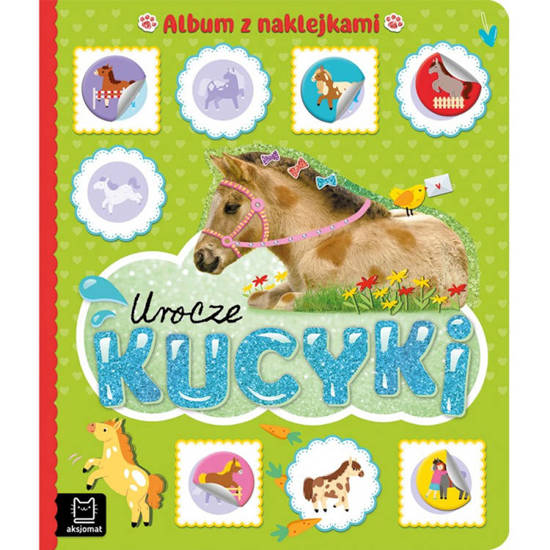 Aksjomat Urocze kucyki. Album z naklejkami KS0641