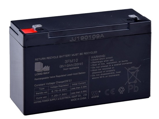 Akumulator żelowy  6V 10Ah SER042