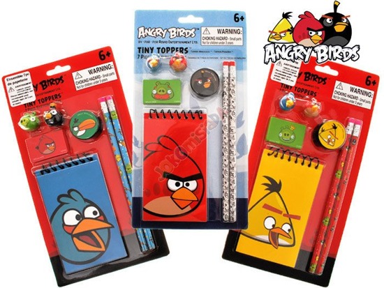Angry Birds HIT Zestaw szkolny ołówek notes ZA0947